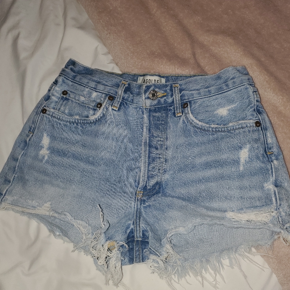 Agolde High Rise Jean shorts